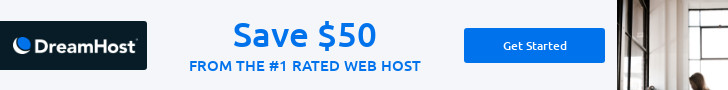 Dreamhost Hosting SAVE $50!!!